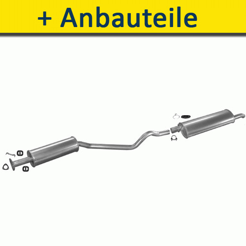 Auspuff auspuffanlage für - auspuff,
