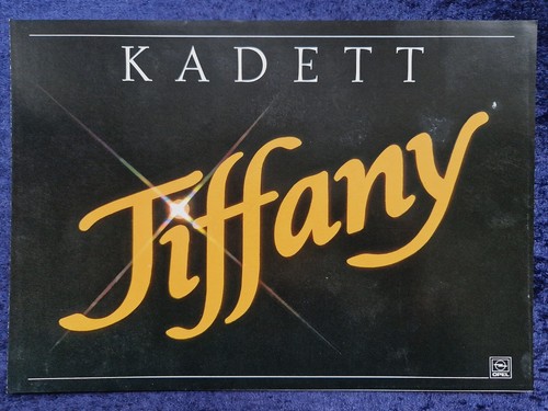 Opel kadett tiffany - kadett, e