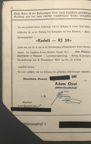 Opel kadett 1 23 ps - kj,