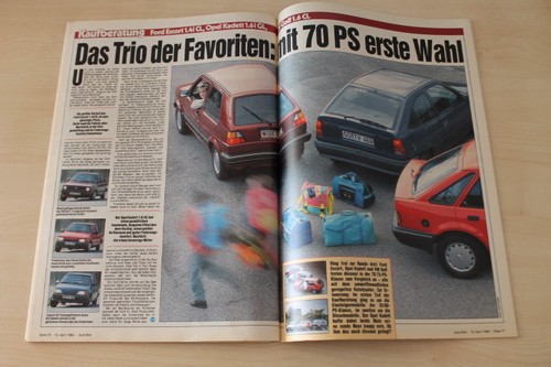Auto bild 1989 opel kadett - bild,