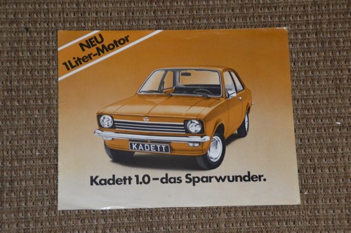 Seltenes original prospekt - seltenes,